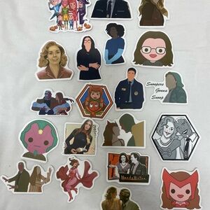 Marvel Character Sticker Set